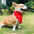 Poliéster suave accesorios para mascotas Triángulo Bandana para perros